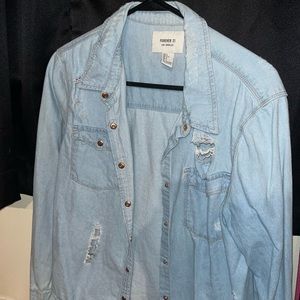 F21 jean jacket